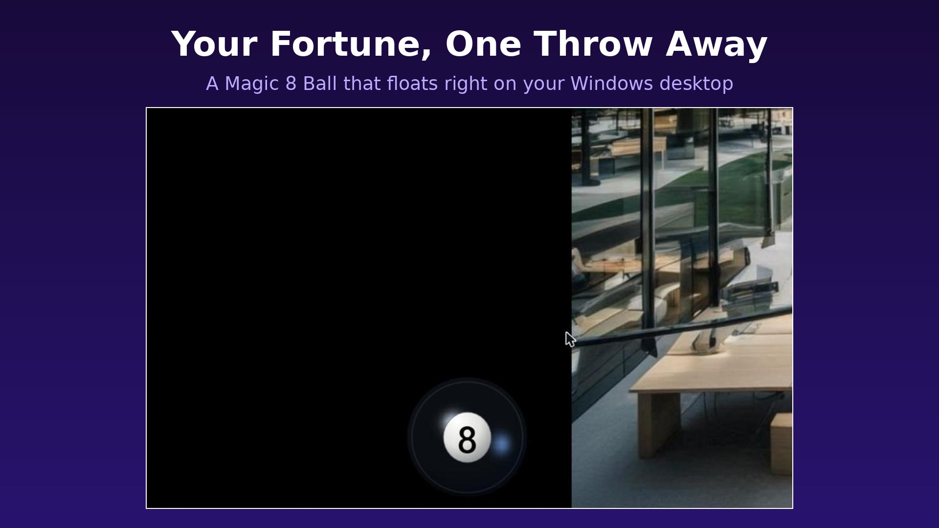 On your Windows desktop